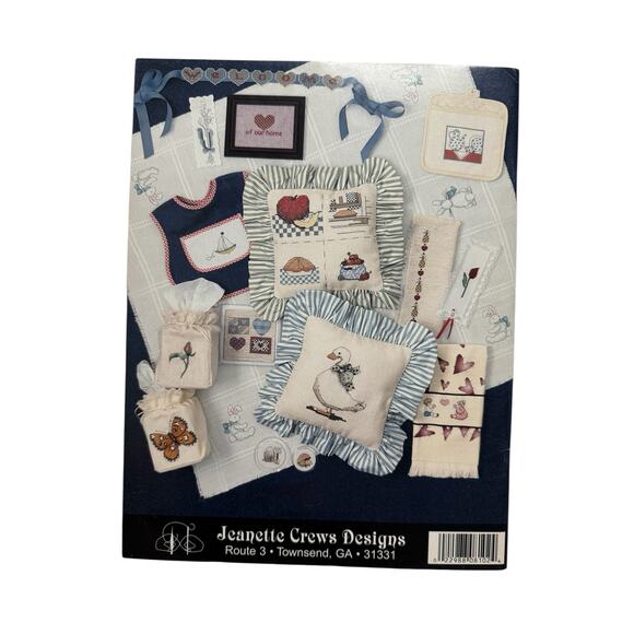 Vintage Encore Alma Lynne So Many Minis Cross Stitch Book JEANETTE CREWS 1999 - Picture 2 of 5